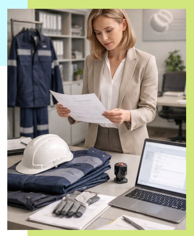 Сертификация спецодежды в Хабаровске от 7202 р. | Алешин-Хбр