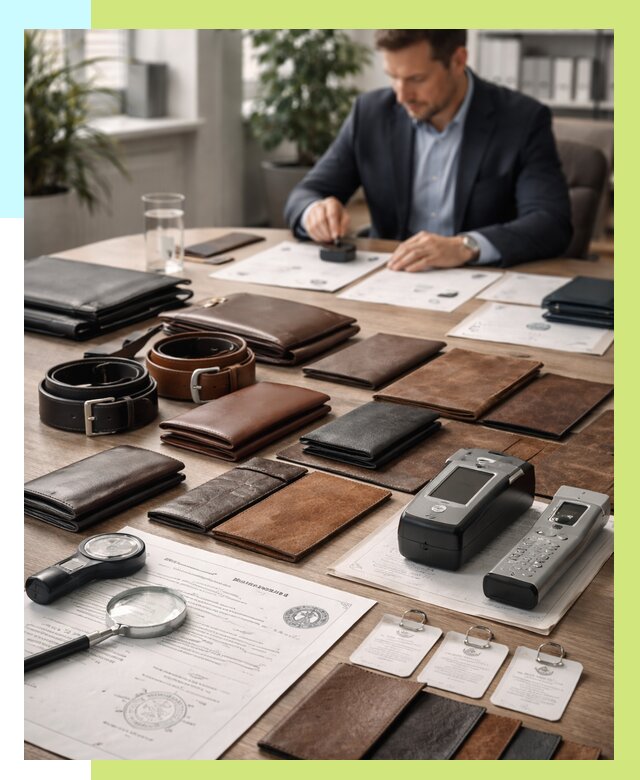 Сертификация кожаных изделий в Хабаровске от 12346 р. | Алешин-Хбр