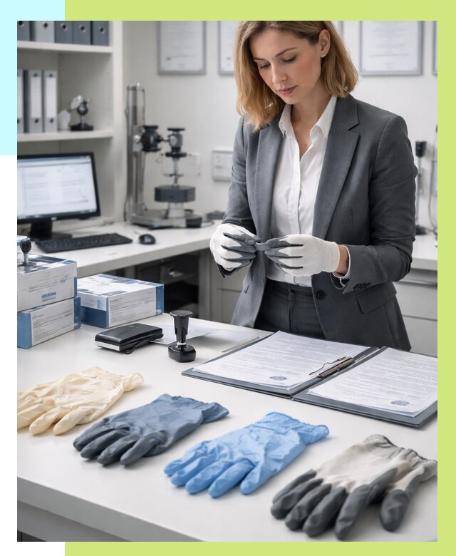 Сертификация перчаток в Хабаровске от 8745 р. | Алешин-Хбр