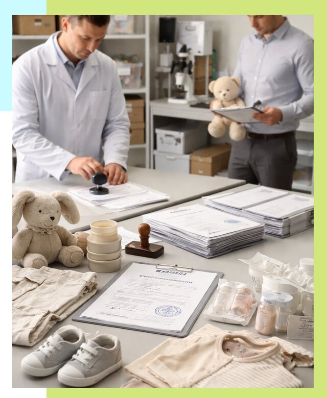 Сертификация детских товаров в Хабаровске от 15432 р. | Алешин-Хбр