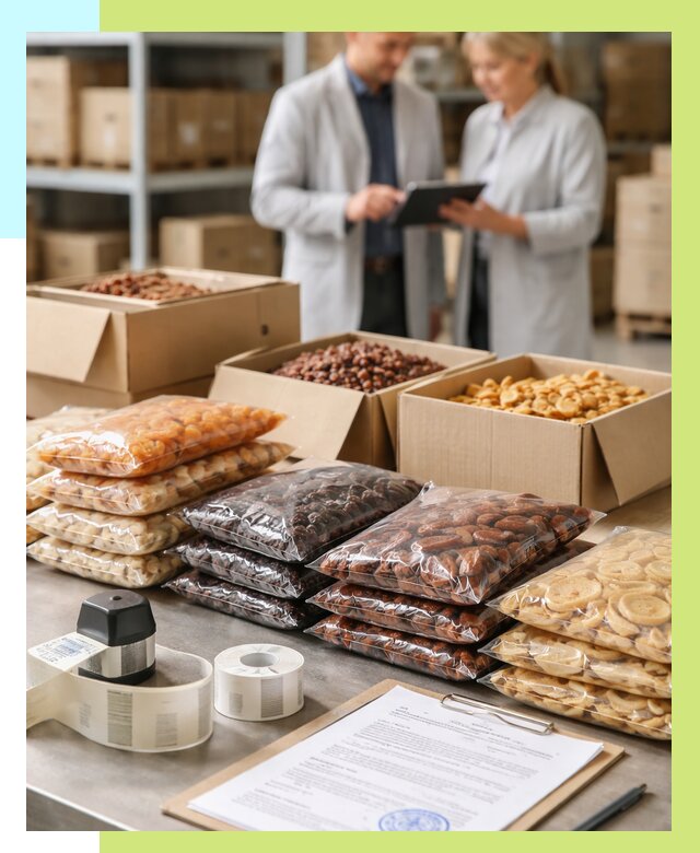 Сертификация сухофруктов в Хабаровске от 12346 р. | Алешин-Хбр под ключ