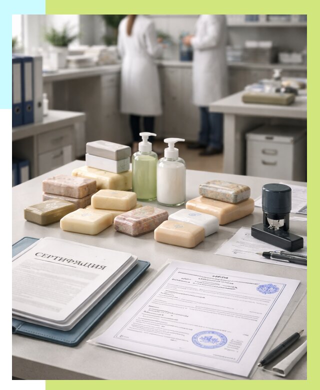 Сертификация мыла и сертификат на мыло в Хабаровске от 12346 | Алешин-Хбр