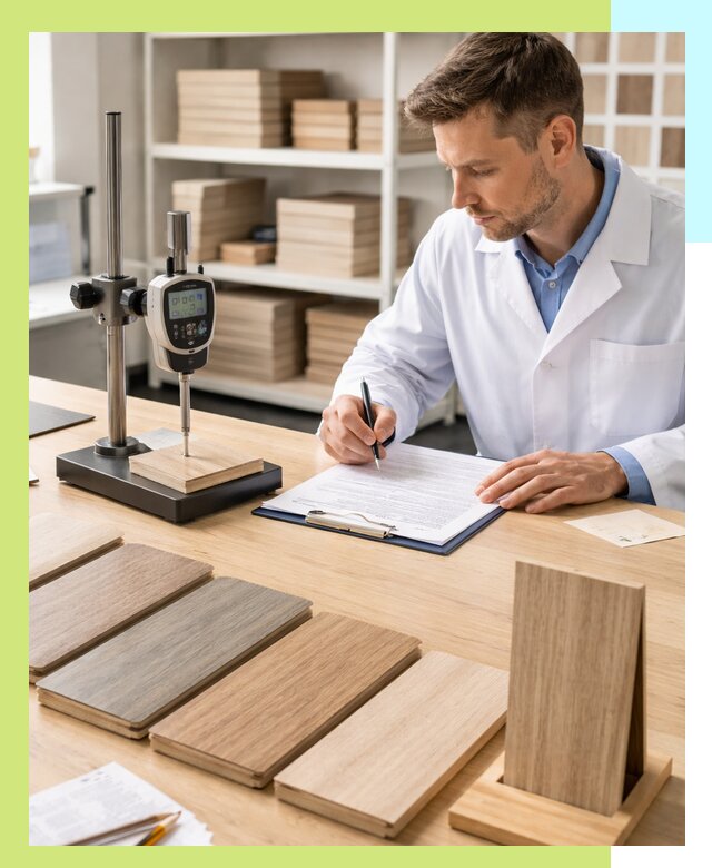 Сертификация ламината с испытаниями и оформлением документов в Хабаровске