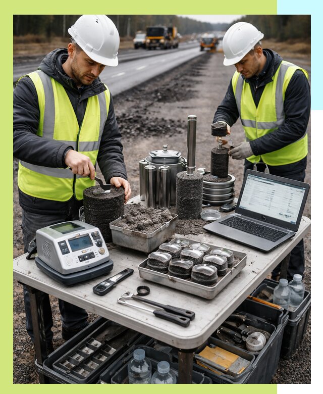 Сертификация асфальта: испытания и подтверждение в Хабаровске