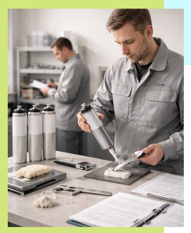 Сертификация монтажной пены и соответствие стандартам в Хабаровске