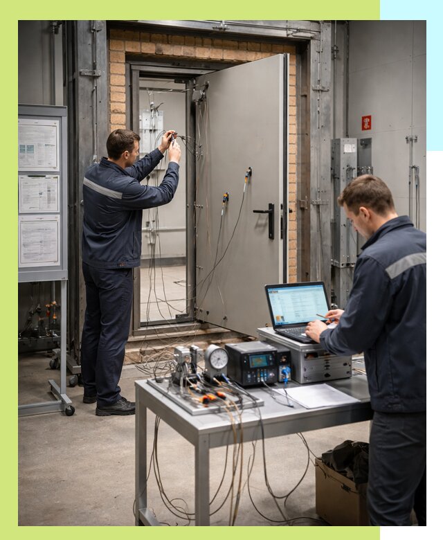 Сертификация противопожарных дверей в Хабаровске по ГОСТ и ТР