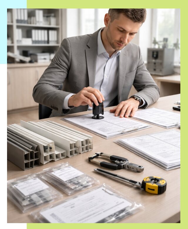 Сертификация ПВХ продукции в Хабаровске от 8745 р., Алешин-Хбр