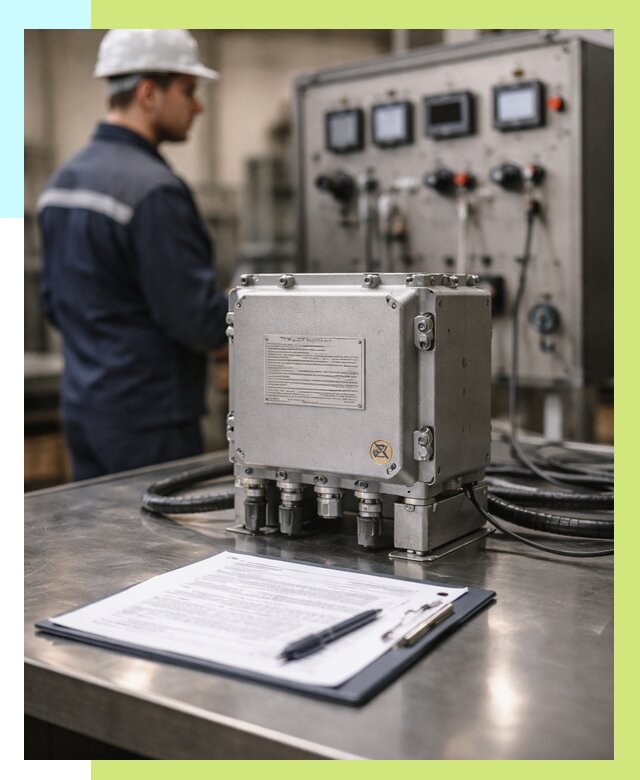 Сертификация взрывозащищенного оборудования в Хабаровске от 36008 р. | Алешин-Хбр