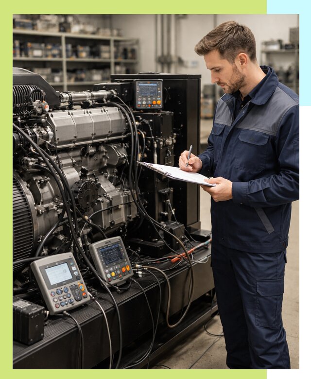 Сертификация дизельных генераторов и их оборудования в Хабаровске