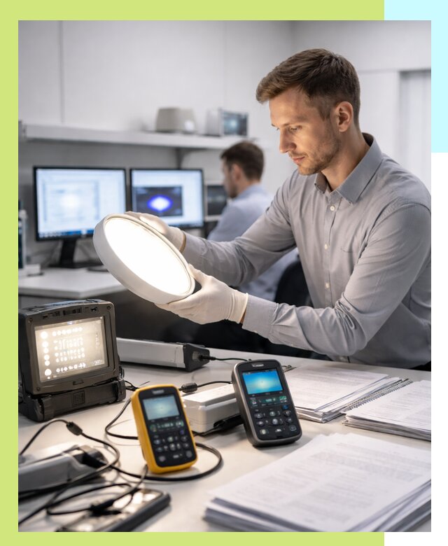 Сертификация светильников в Хабаровске: испытания и оформление