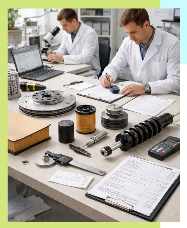 Сертификация автозапчастей и комплектующих в Хабаровске по ГОСТ