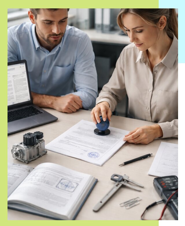 Выдача паспорта изделия и техническая экспертиза продукции в Хабаровске