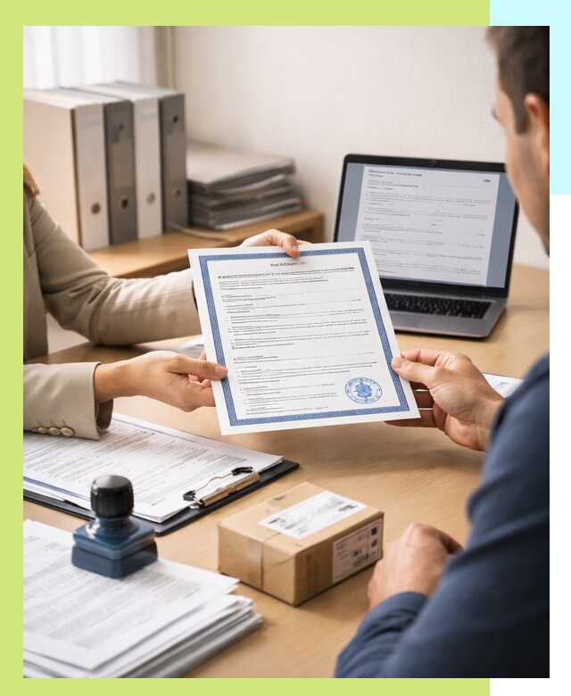 Оформление сертификата соответствия на продукцию в Хабаровске