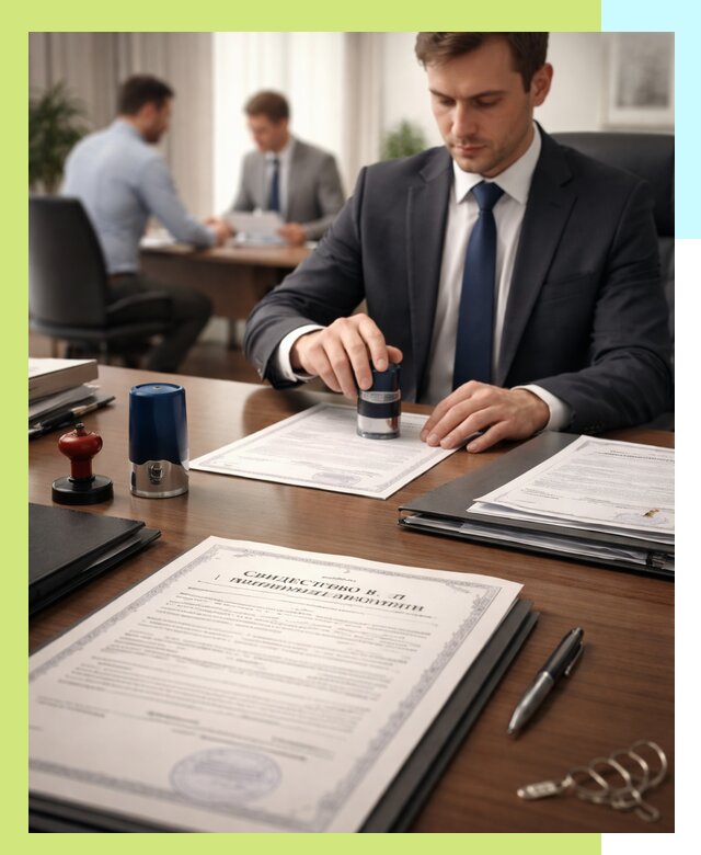 Оформление свидетельства о государственной регистрации в Хабаровске