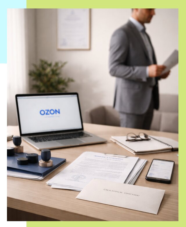 Отказное письмо для Ozon в Хабаровске от 3601 р. | Алешин-Хбр