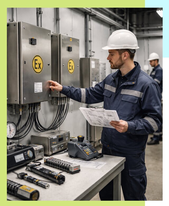 Сертификат взрывозащиты промышленного оборудования в Хабаровске