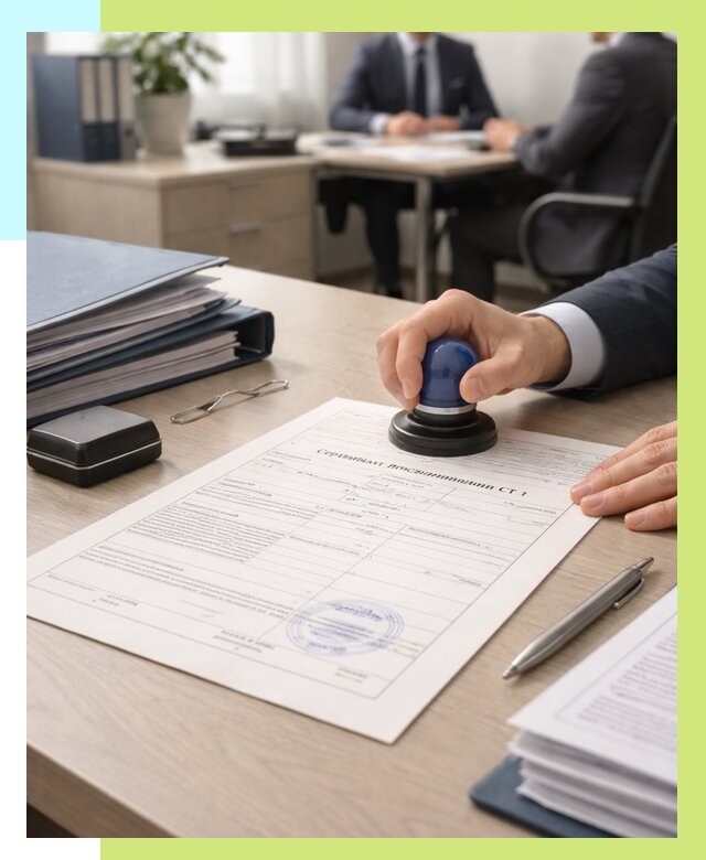 Сертификат происхождения СТ 1 в Хабаровске от 4630 р. | Алешин-Хбр