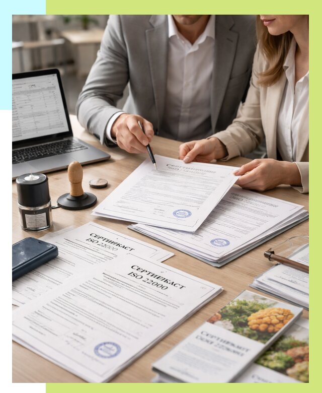 Сертификат ISO 22000 в Хабаровске от 41152 р. под ключ | Алешин-Хбр