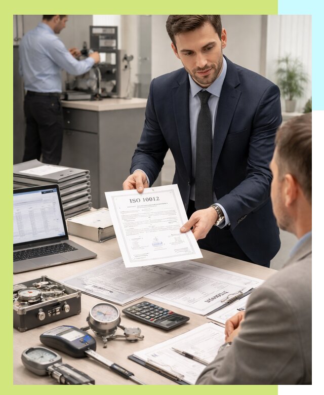 Выдача сертификата ISO 10012 по требованиям метрологии в Хабаровске