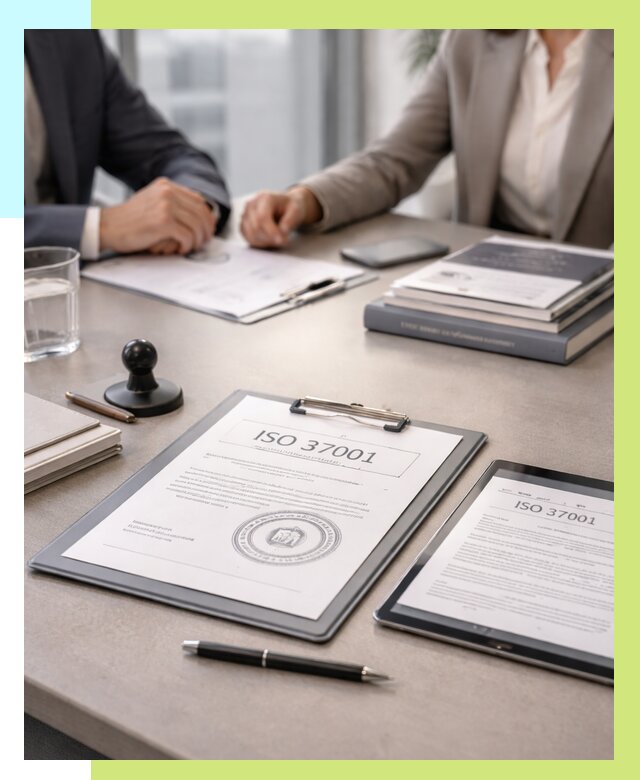 Сертификат ISO 37001 в Хабаровске оформить от 123456 р. Алешин-Хбр