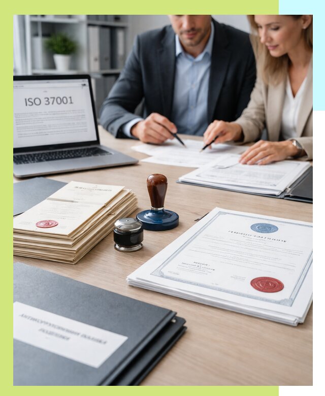 Получение сертификата ISO 37001 по системе борьбы с коррупцией в Хабаровске